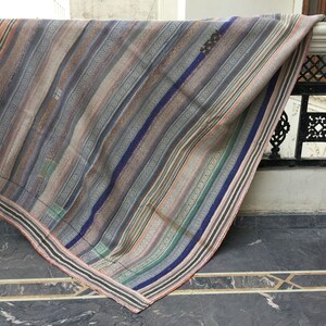 Vintage Kantha quilt, Blankets, Handmade, Recycled kantha blanket, kantha quilt, handmade Quilt, Vintage Kantha Quilts