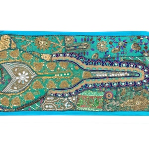 インドの壁掛けタペストリー - 手作りのヴィンテージ壁アート - ボヘミアン装飾 - ジプシーホーム装飾 - ボヘミアン壁掛け - オリジナルの装飾壁アート