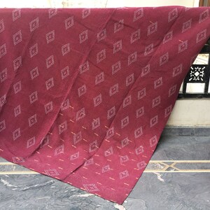Handmade Reversible Indian Kantha Quilt Rare Hand Stitched Cotton Bedspread