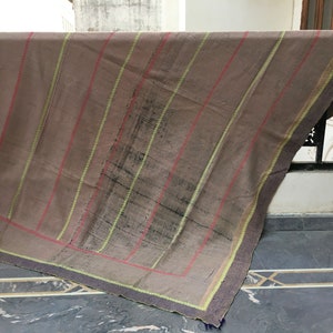 Vintage kantha-quilt, Indiase handgemaakte kantha-quilt, kanthadeken Gudri, twin-size quilt voor thuis