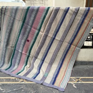 Een exclusieve collectie handgemaakte Indiase vintage kantha-quilts, unieke fairtrade vintage kantha-quilt,kantha-deken