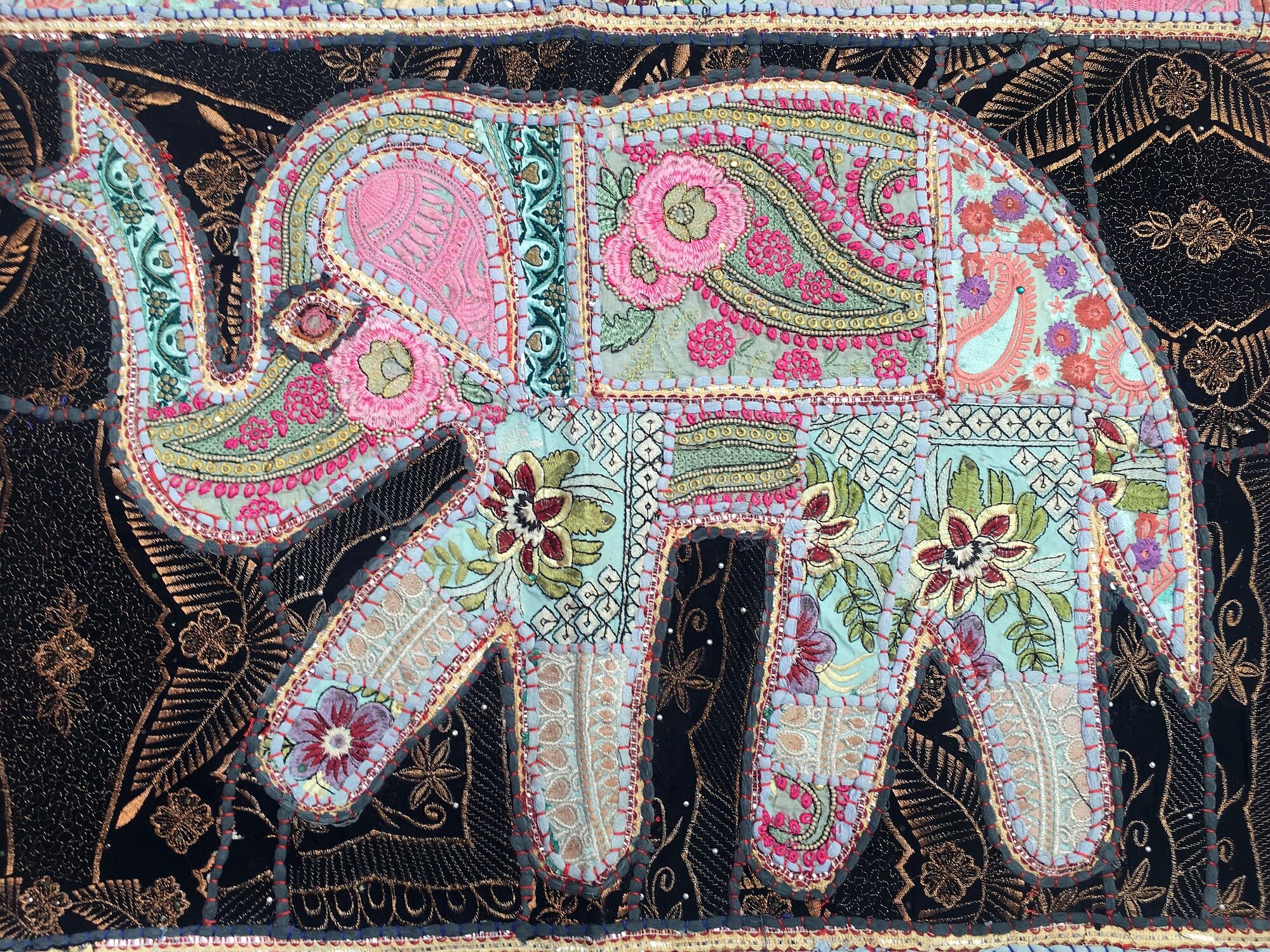 Indian Wall Tapestry Handmade Vintage Wall Art Bohemian Etsy UK