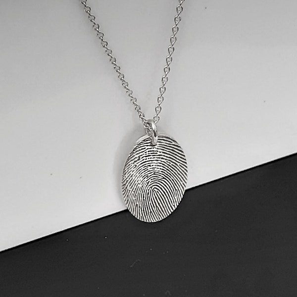 Fingerprint Pendant - Etsy