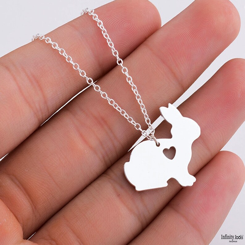 bunny rabbit necklace