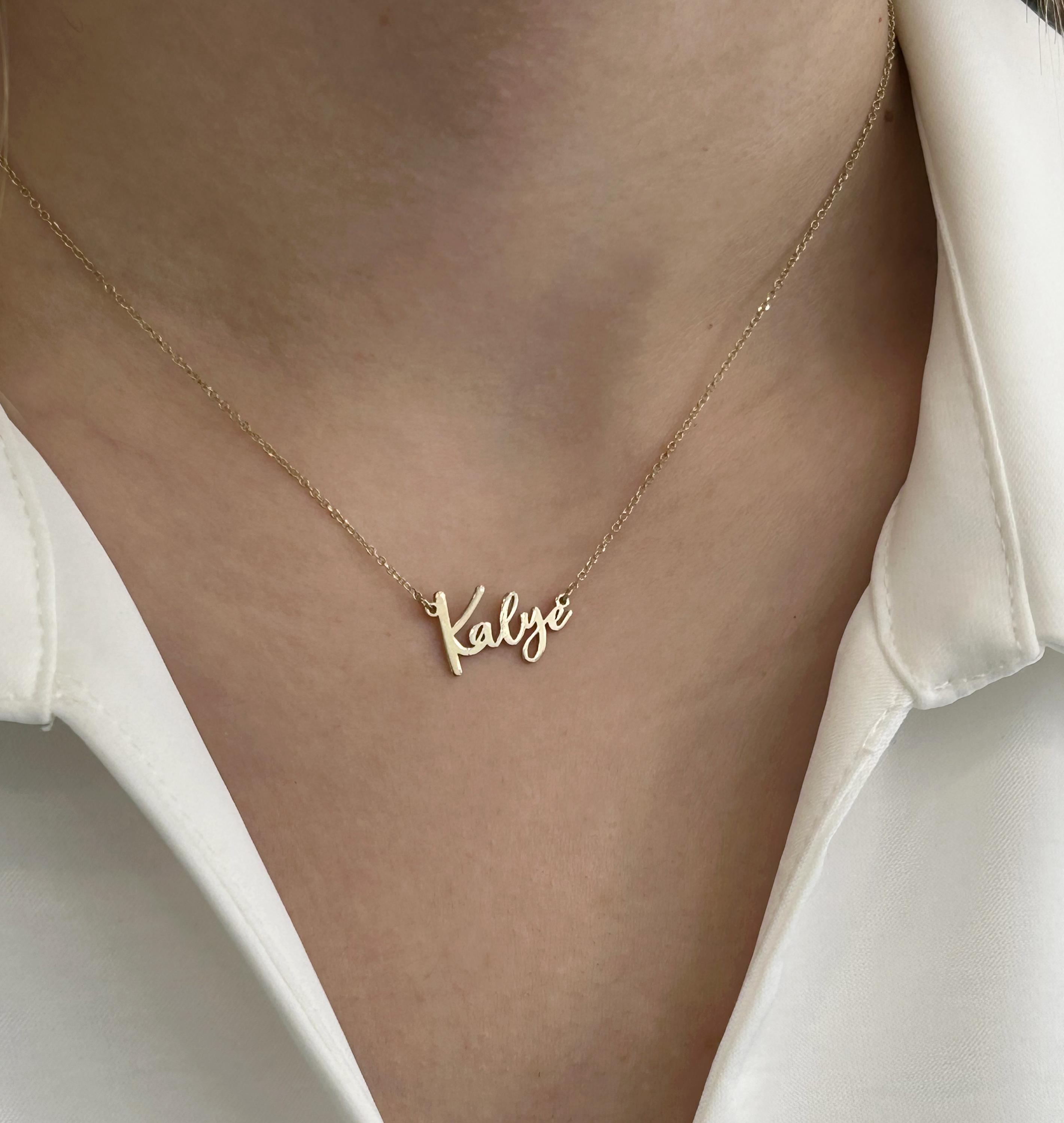 Chaîne Collier Prenom Manege A Bijoux Collier Prénom Collier