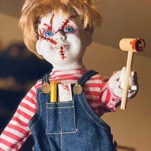 Charles Creepy Dead Horror Possessed OOAK Doll!