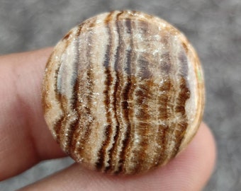 Designer Honey Aragonite Cabochon...Oval Cabochon...36x23x7 mm...41 Cts..#G8220