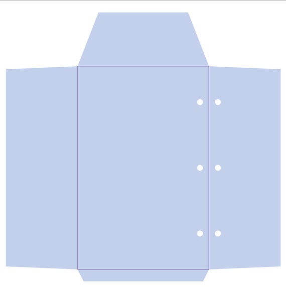SVG Envelope for Half Letter size Planners Etsy