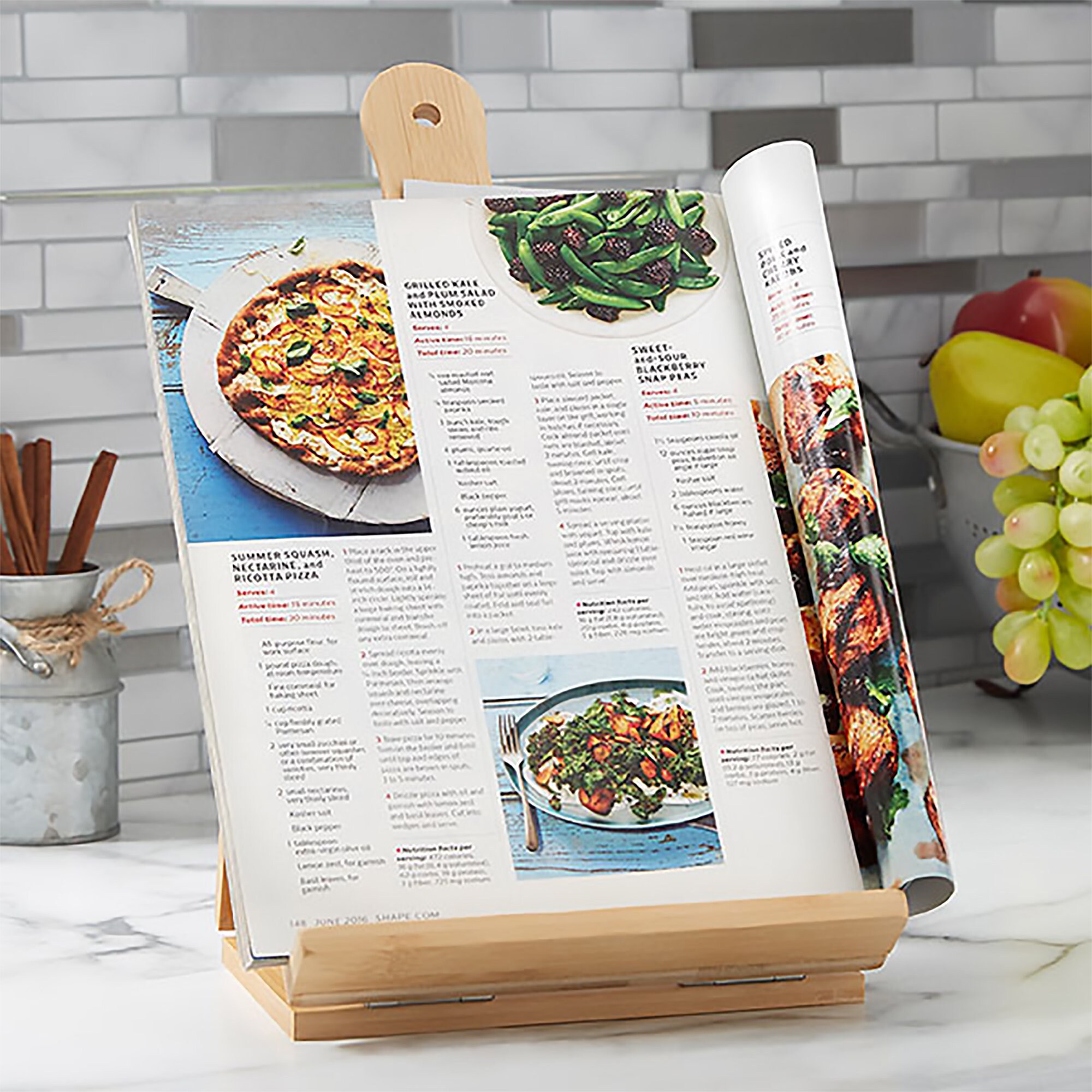 Custom Cookbook Stand Personalize Cook Book Holder Recipe Book Etsy