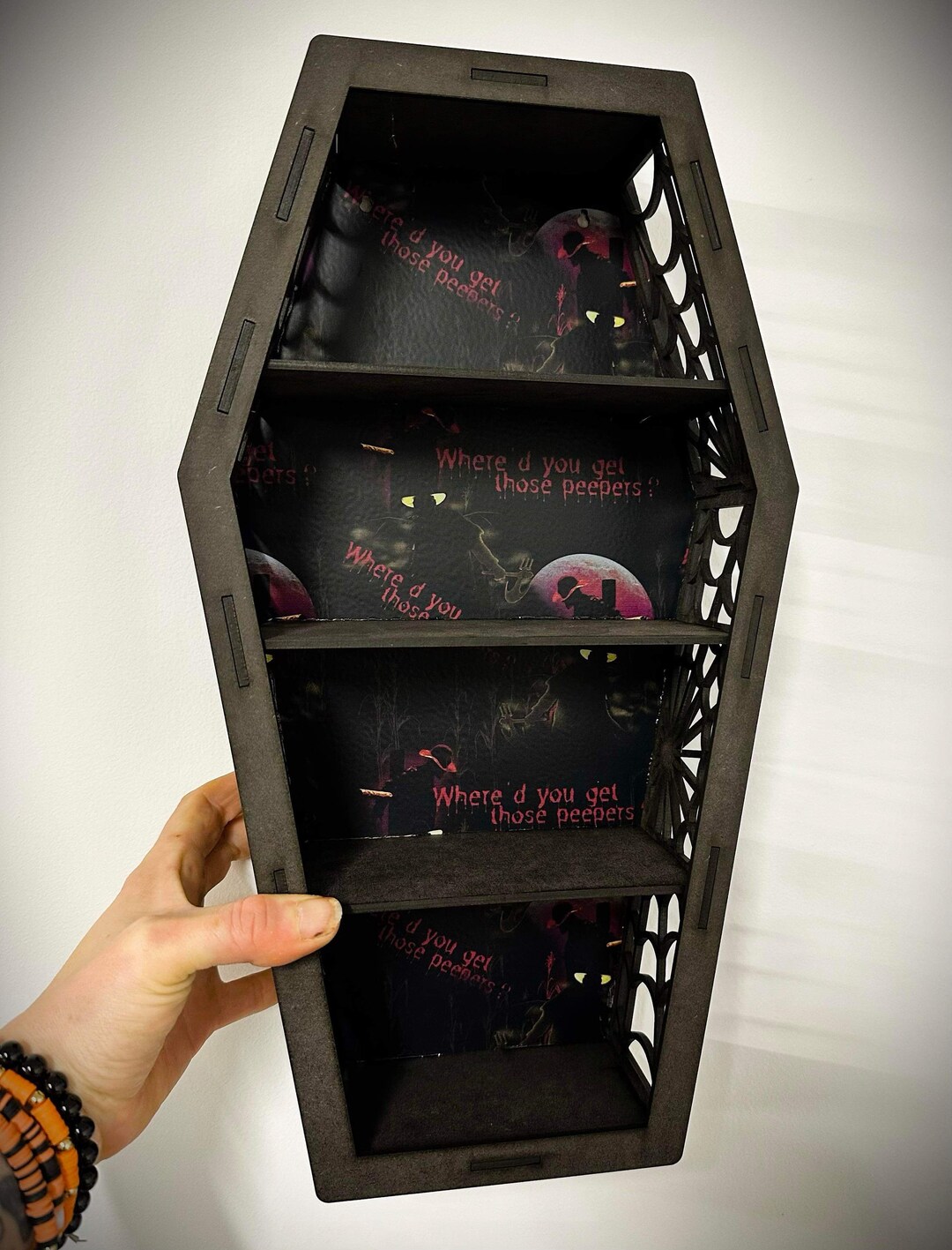 Jeepers Creepers Coffin Shelf Etsy