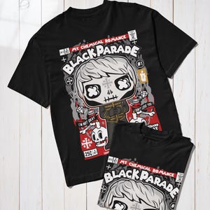 Black Parade T Shirt - MCR Fans - Sizes S-5XL