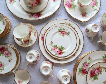 Royal Albert American Beauty Rose Bone China | Dinner Set