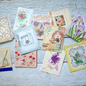 1930's - 1950's Greeting Cards | Set of 11 | From One Family!