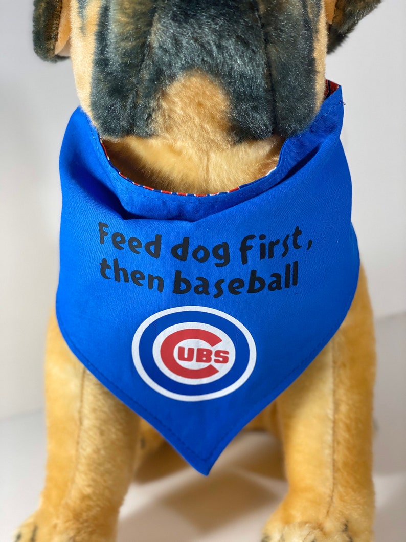 Chicago Cubs Reversible Dog Bandana