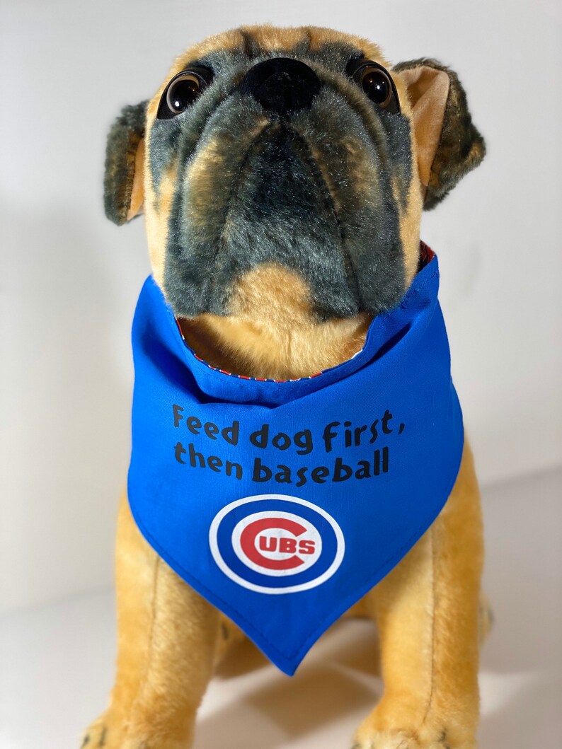 Chicago Cubs Reversible Dog Bandana