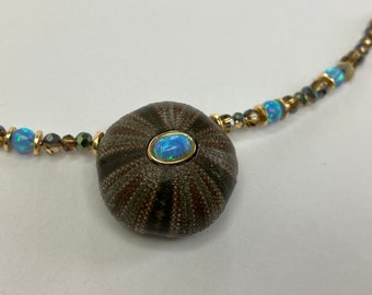 Halskette Opal