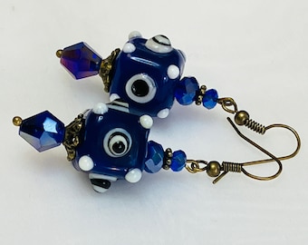 Lampwork Ohrringe