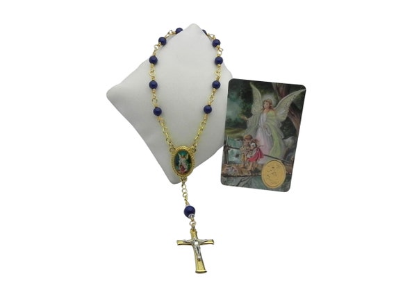 baby boy rosary baptism