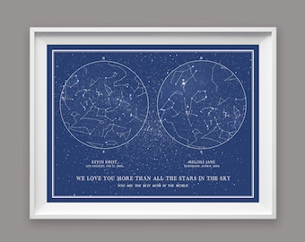 Mothers Day Gift Custom Star Map For Mom Personalized Gift for Mom Unique Gift For Mom Night Sky Map Mom Mothers Day ideas