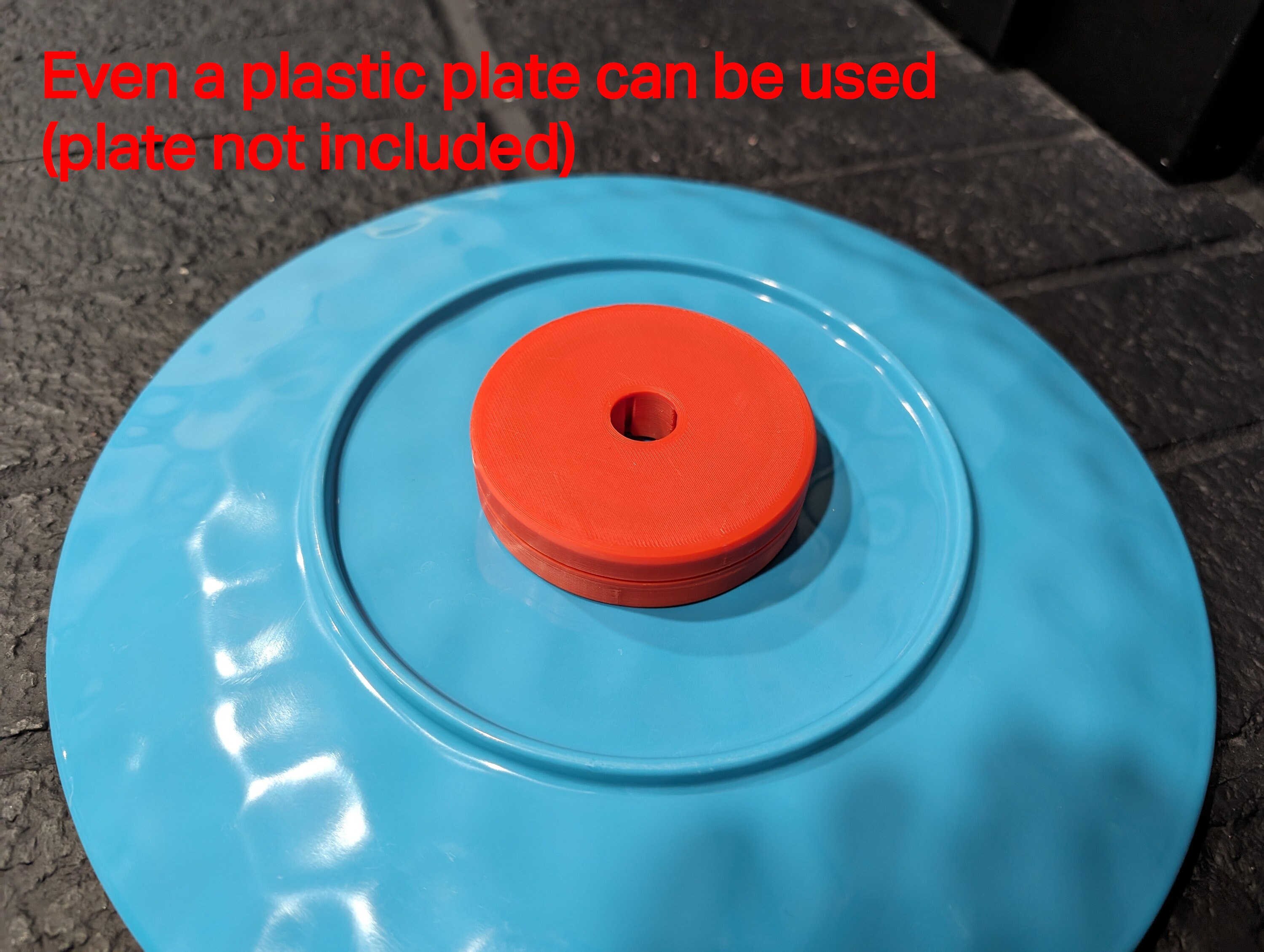 Turn Table Spinner Acrylic Pouring or Painting Fully Customizable 3D