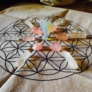 Healing crystal grid image 1