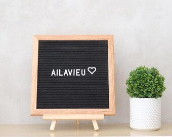 WOODEN DISPLAY STAND für Buchstaben Tafeln | Prop-Unterstützung für Tabellenanzeige