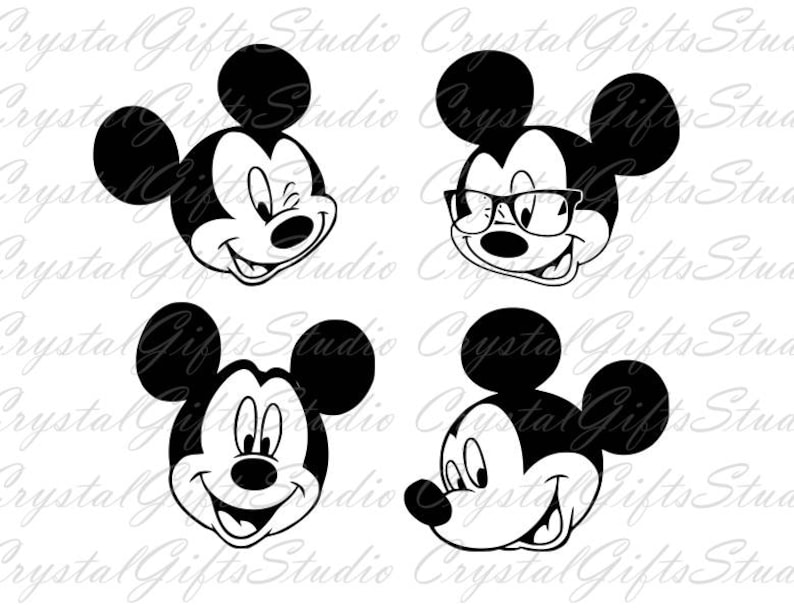 Download Mickey head svg Disney svg mickie svg mickey mouse svg | Etsy