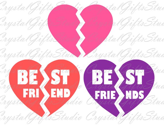 Download Best friends svg bff svg best friend svg friends svg | Etsy