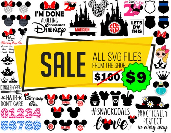 Download Disney svg WHOLE SHOP svg bundle minnie mouse head svg | Etsy