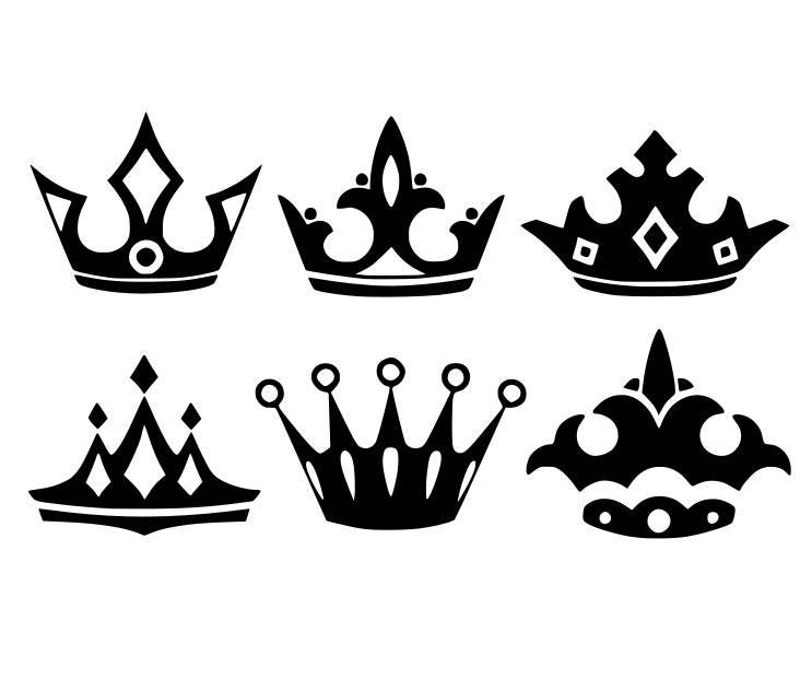 Crown svg princess crown svg king crown svg disney svg svg | Etsy