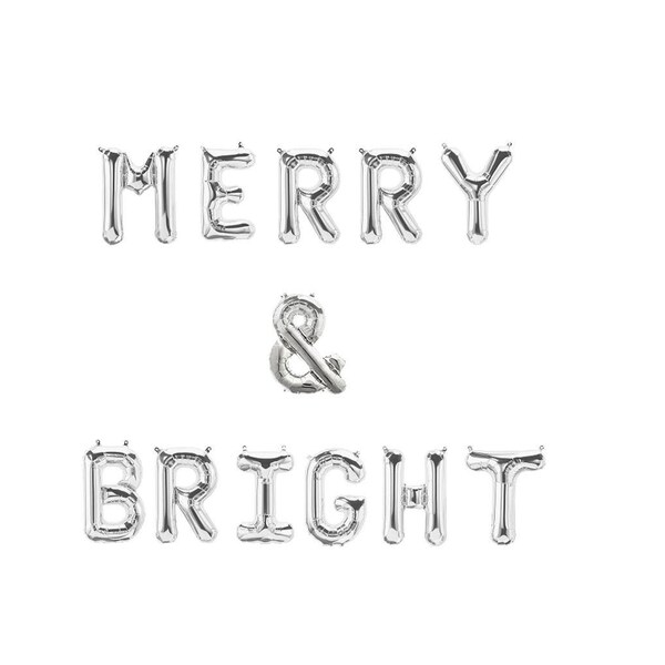 Merry and Bright Banner - Etsy