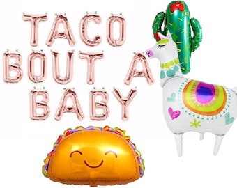Cyber sale Taco bout a baby banner  fiesta banner taco party baby shower Fiesta Theme Baby Shower, TACO BOUT BABY Garland Sign, taco bar