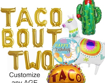 Taco bout two-banderoll, 2-årsdag, 2-årsfest, Taco Bout Two-födelsedag, Fiesta-tema födelsedagsdekoration, festdekor, tacofest