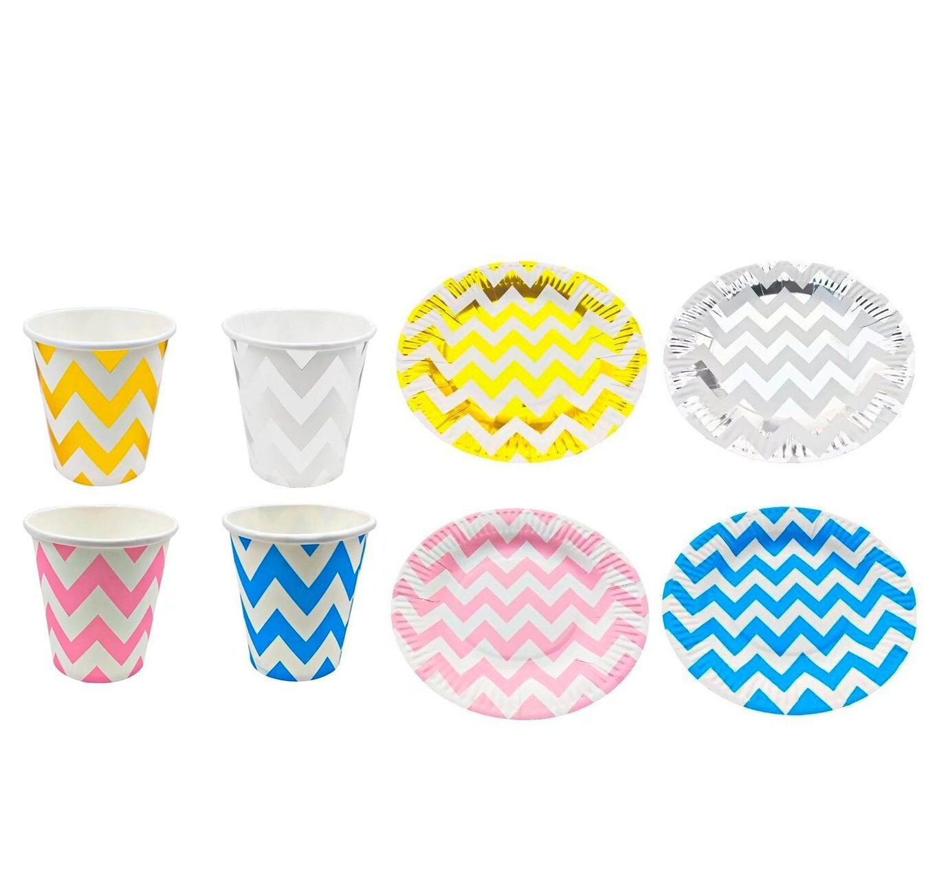 10 pcs Dessert Paper Plates cups Party plate cup Baby Shower Etsy