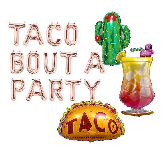 Taco Bout 60 Glitter Banner - 60th Birthday Fiesta Party Decor, Pre-Strung & Adjustable