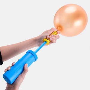 High quality balloon pump, manual balloon pump for party birthday shower, manual inflator for balloon garland