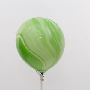 12&quot; 1/3/6/12 pcs Green Marble Latex Balloons 12 inch Green Agate Marble Balloon Bouquet Birthday Wedding Shower Party Decor Melon Halloween