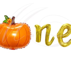 Little Pumpkin Balloons Pumpkin First Birthday Banner Little Pumpkin Birthday Party Decor Our Little Pumpkin Is one Fall 1st Birth