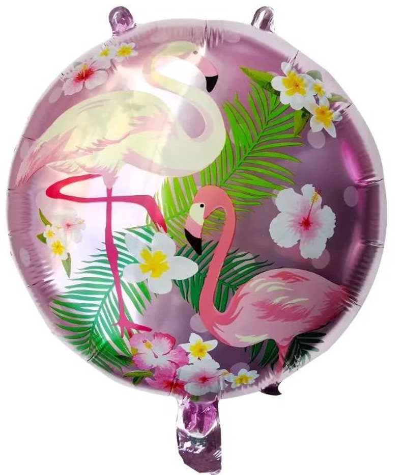 LET'S FLAMINGLE Flamingo Balloon Birthday Party Lets Flamingle Banner ...