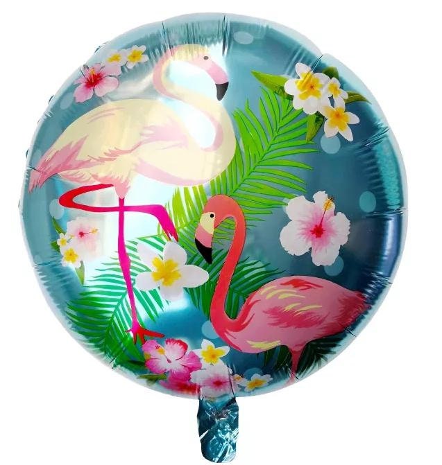 LET'S FLAMINGLE Flamingo Balloon Birthday Party Lets Flamingle Banner ...