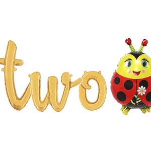 two banner, second birthday banner, Glitter banner, 2 2nd decorations, cursive banner Gold Rose letters balloon balloons kids birthday party