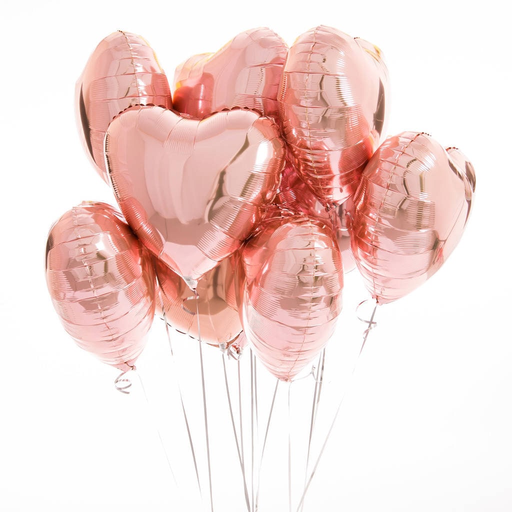 18 Inch 45CM Foil Star Balloon Heart Ballon Baby Shower Helium Metallic globos for Wedding/Birthday Party Decoration Supplies 18 inch Gold Star 