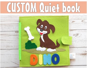 Quiet Book - Busy Book - Activity Book - First Book - Educational Games - Felt Quiet Book - Quiet Book Toddler - Quiet book pages - Felt Toy