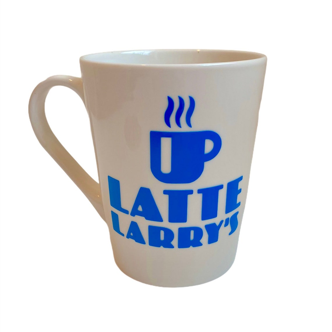 Latte Larrys coffee mug/ Curb your enthusiasm Etsy