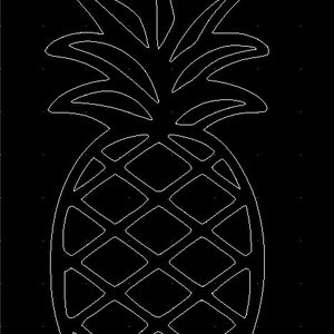 Pine apple DXF