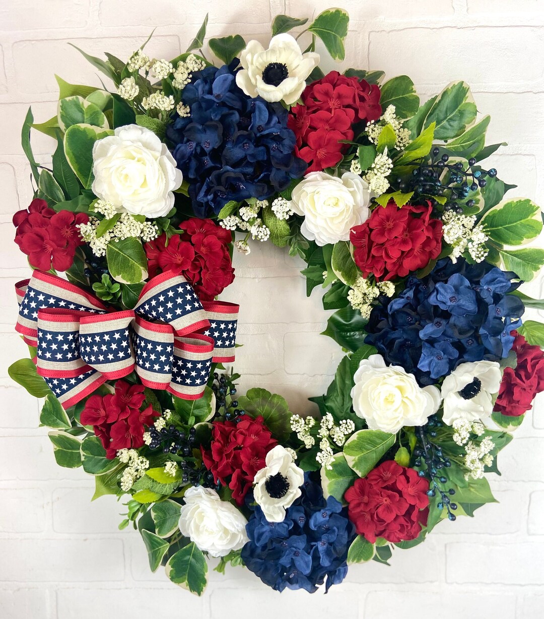 4th of july hydrangea