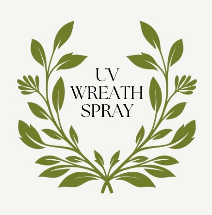 Wreath UV Spray Coat, UV Wreath Protectant, UV Spray, Sun Protection for Wreath,Protection for Wreath, Wreath Sun Spray,Outdoor Wreath Spray