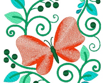 Stylish Butterflies Embroidery Designs, Quilt Embroidery, Linen Embroidery, Machine Embroidery Designs
