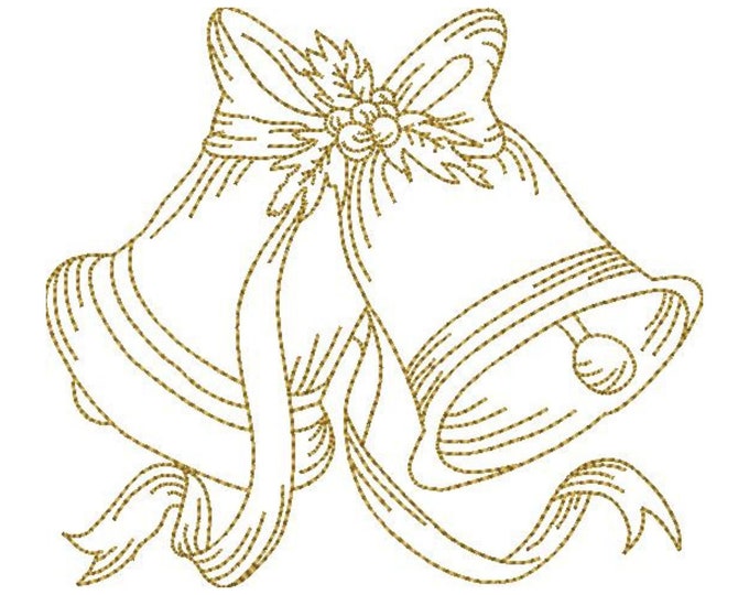 Elegant Bells -- Machine Embroidery Designs -- Set of Ten