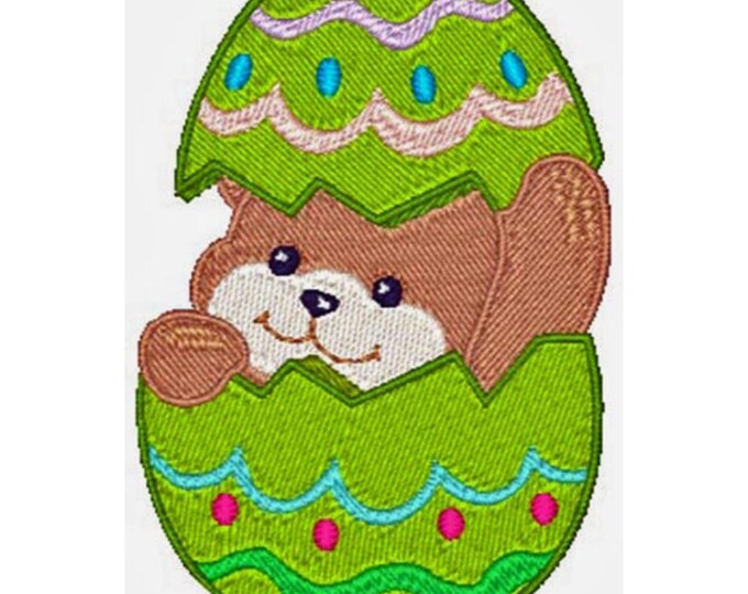 Easter Teddies Embroidery Designs, Set of 10 Machine Embroidery, Easter Embroidery